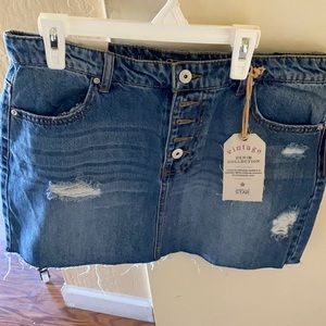 Vintage vanilla star mini skirt size 13 juniors